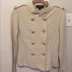 *hold* St John white cream blazer-size 6